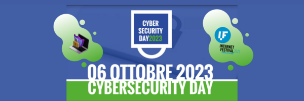 Cybersecurity, pc, lucchetto, sicurezza, if, internet festival logo