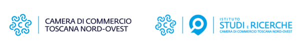 Logo camera di Commercio Toscana Nord-Ovest e Istituto Studi e Ricerche
